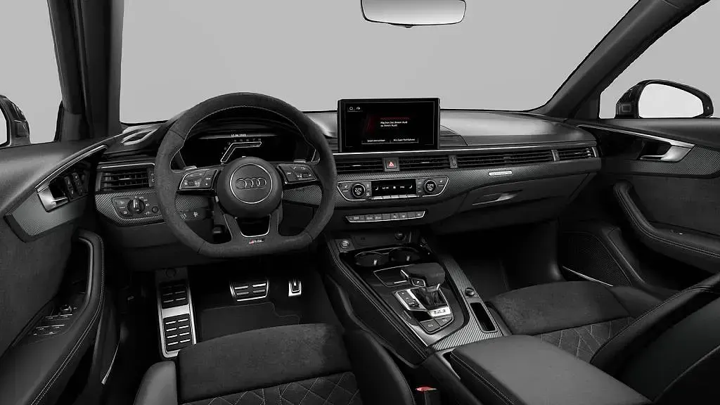 Usata Audi RS4 450 CV (330 kW) 2022 Verde Station wagon