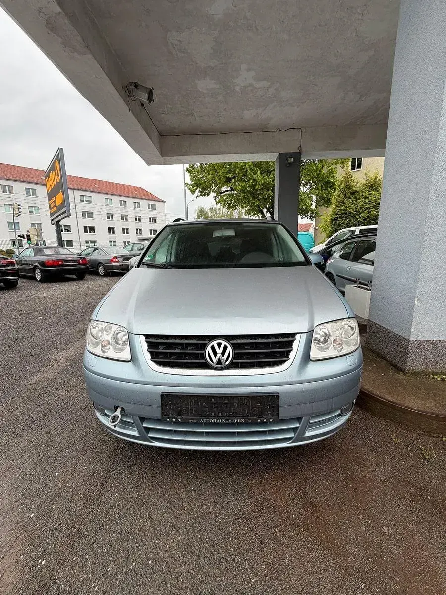 Gebraucht VW Touran Goal 140 PS (102 kW) 2006 Blau Van / Kleinbus