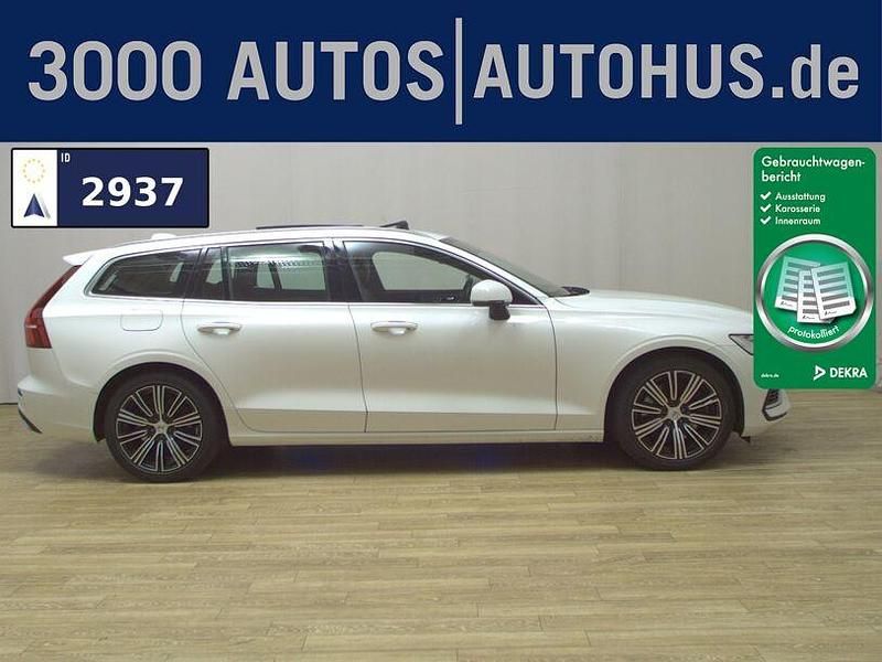 Ice white, solid / solid Gebraucht 2021 Volvo V60 Inscription Kombi | 23.480 € (Superpreis) - Bild 1/4