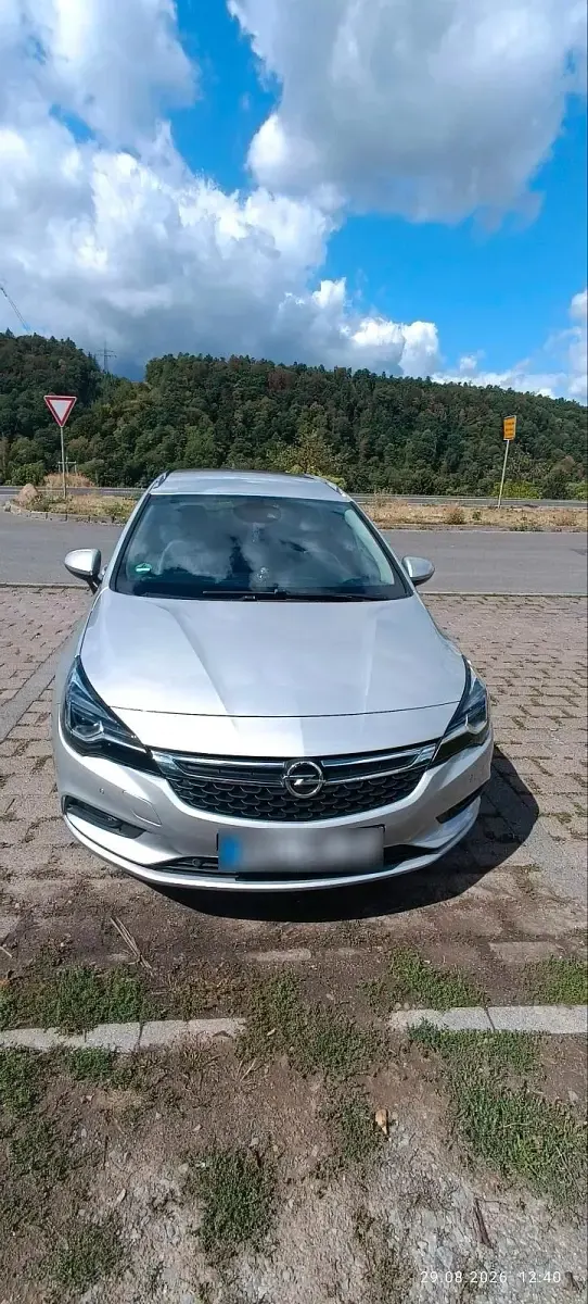 Gebraucht Opel Astra 110 PS (80 kW) 2016 Silber Kombi