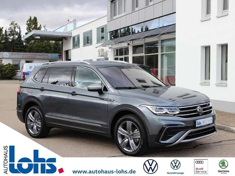 Platinum grey metallic Gebraucht 2025 VW Tiguan Allspace Elegance SUV | 45.179 € (Fairer Preis) - Bild 1/4
