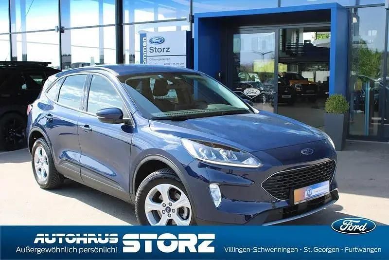 Blau (blazerblau) Gebraucht 2022 Ford Kuga Cool & Connect SUV | 19.990 € - Bild 1/4