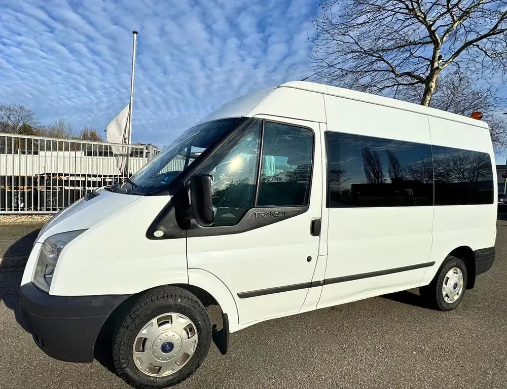 Gebraucht Ford Transit 101 PS (74 kW) 2014 Weiß Van / Kleinbus