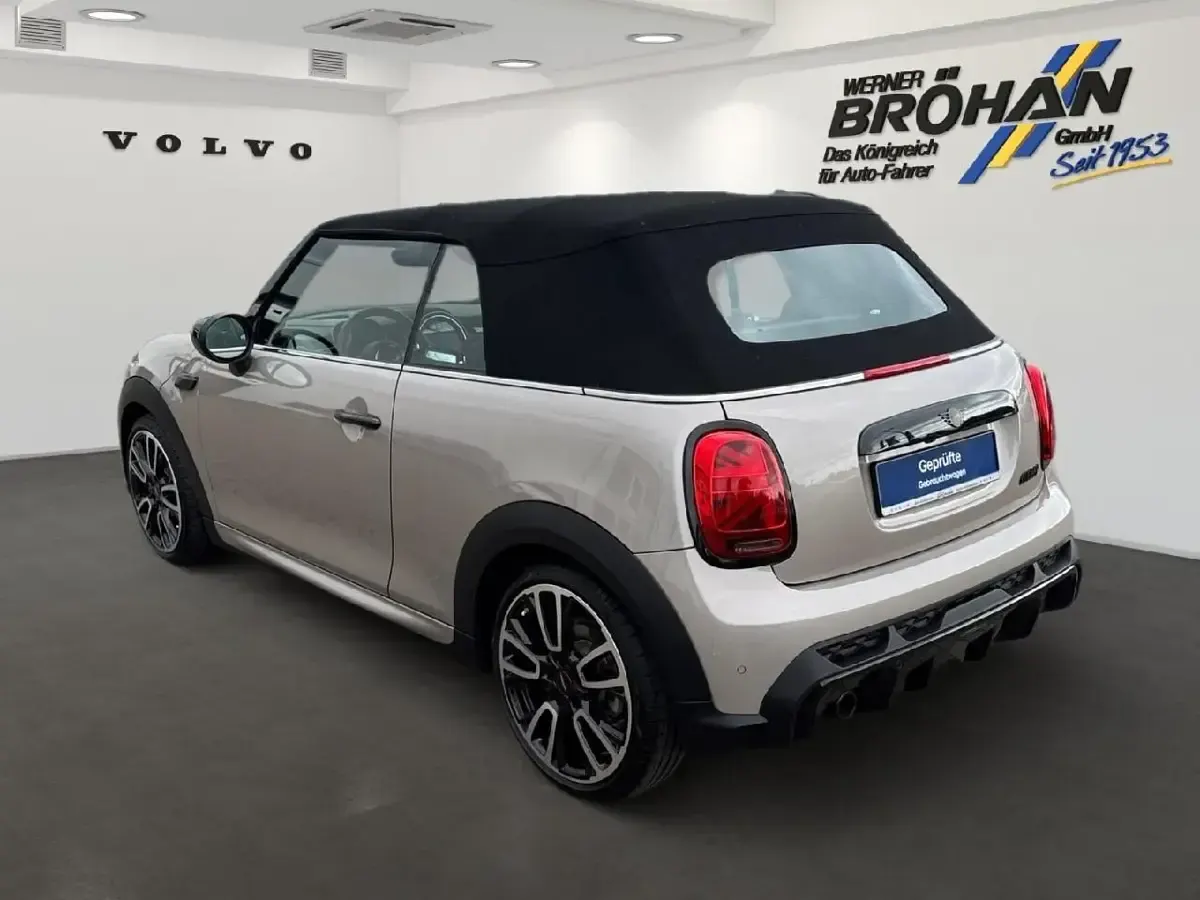 Gebraucht Mini John Cooper Works Cabriolet 136 PS (100 kW) 2022 Rooftop grey metallic Cabrio