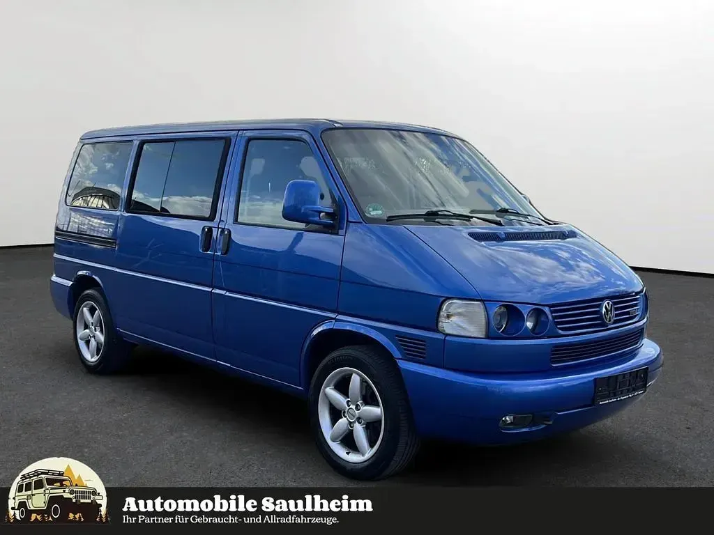 Gebraucht VW Multivan 175 PS (128 kW) 2002 Blau Van / Kleinbus