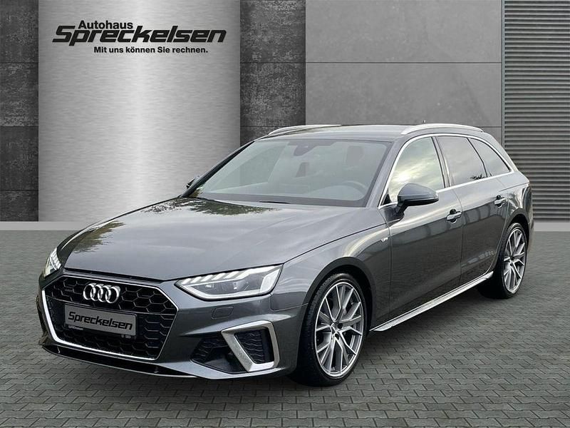 Daytonagrau perleffekt Gebraucht 2020 Audi A4 S-line plus Kombi | 26.990 € (Guter Preis) - Bild 1/4