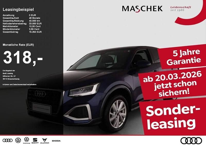 Gebraucht Audi Q2 Advanced Plus 150 PS (110 kW) 2025 Navarrablau metallic SUV