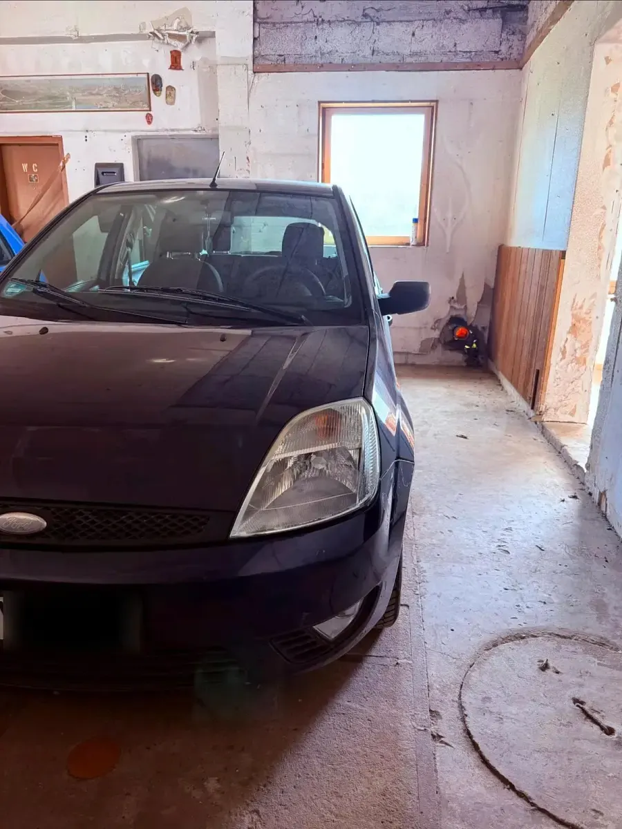 Gebraucht Ford Fiesta 60 PS (44 kW) 2005 Blau Kleinwagen