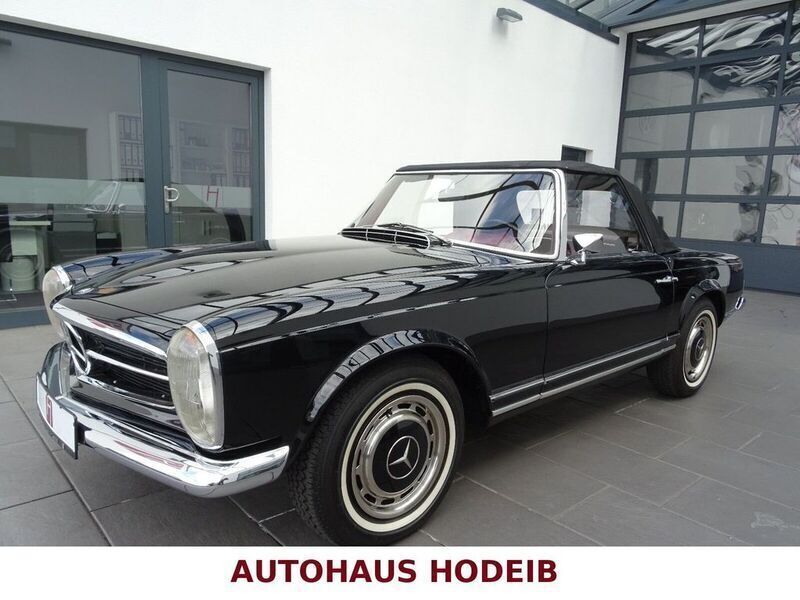 Gebraucht Mercedes SL280 170 PS (125 kW) 1970 Schwarz Cabrio