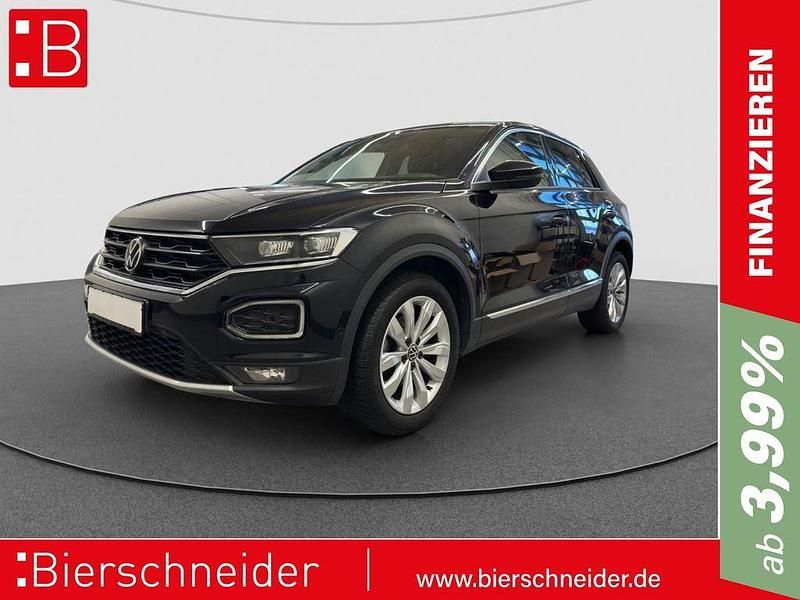 Schwarz Gebraucht 2021 VW T-Roc Sport SUV | 21.550 € (Fairer Preis) - Bild 1/3