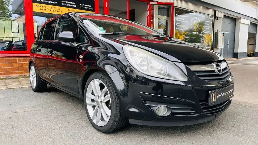 Gebraucht Opel Corsa Edition 101 PS (74 kW) 2010 Schwarz Kleinwagen