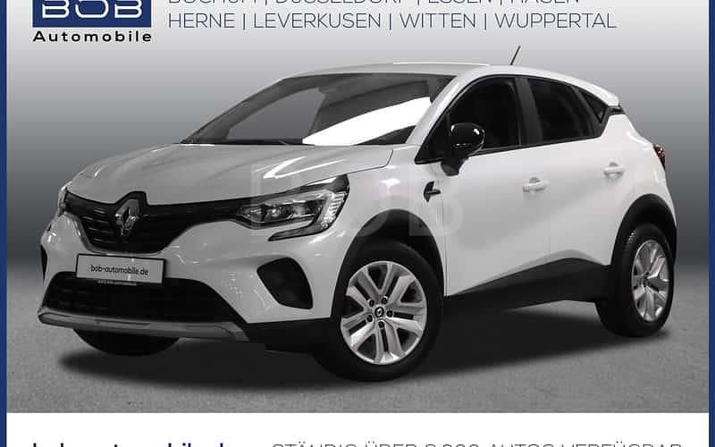 Perlmuttweiß metall (weiß) Gebraucht 2021 Renault Captur Zen SUV | 16.444 € (Fairer Preis) - Bild 1/4