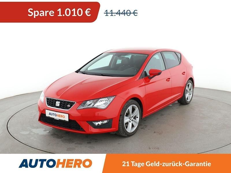 Rot Gebraucht 2014 Seat Leon FR Limousine | 10.430 € (Fairer Preis) - Bild 1/3