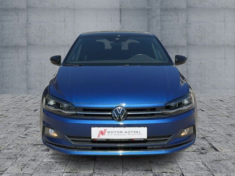 Gebraucht VW Polo Highline 110 PS (80 kW) 2021 Blau Kleinwagen