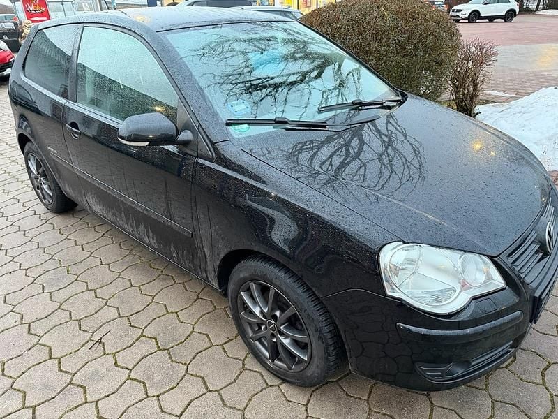Gebraucht VW Polo United 69 PS (50 kW) 2009 Schwarz Kleinwagen