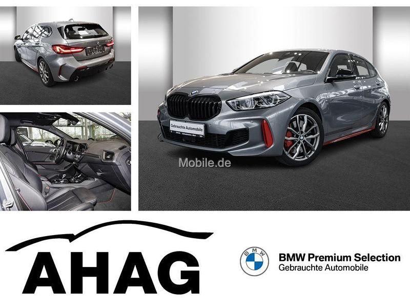Schwarz Gebraucht 2024 BMW 128 Sport Line Limousine | 33.440 € (Fairer Preis) - Bild 1/4