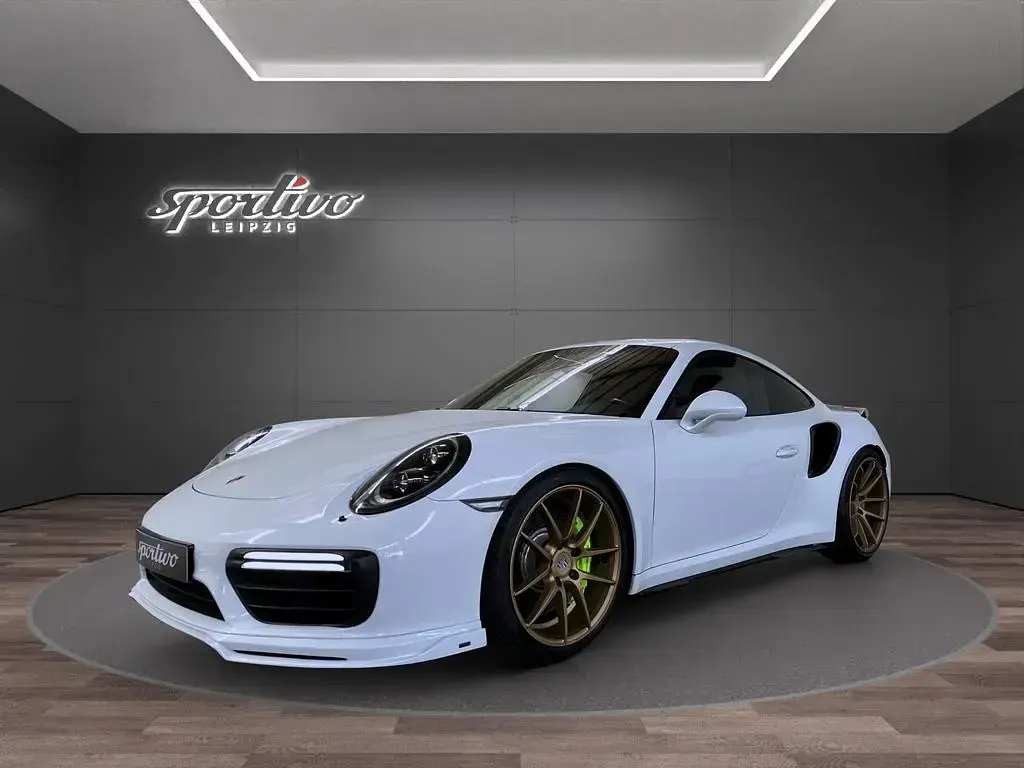 Gebraucht Porsche 911 Turbo 540 PS (397 kW) 2015 Carraraweiss/gletscherweiss Coupé