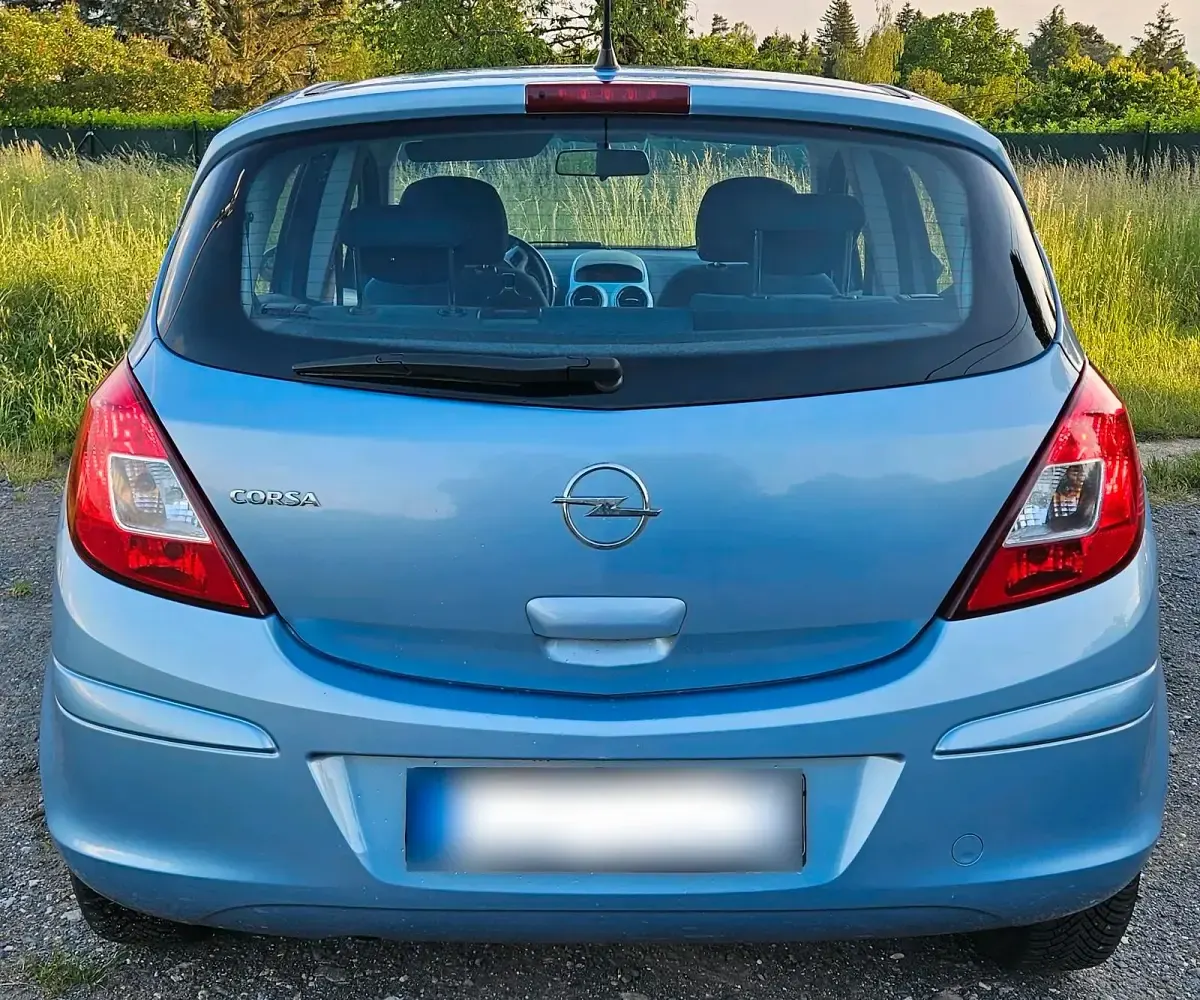 Gebraucht Opel Corsa 80 PS (58 kW) 2009 Blau Kleinwagen