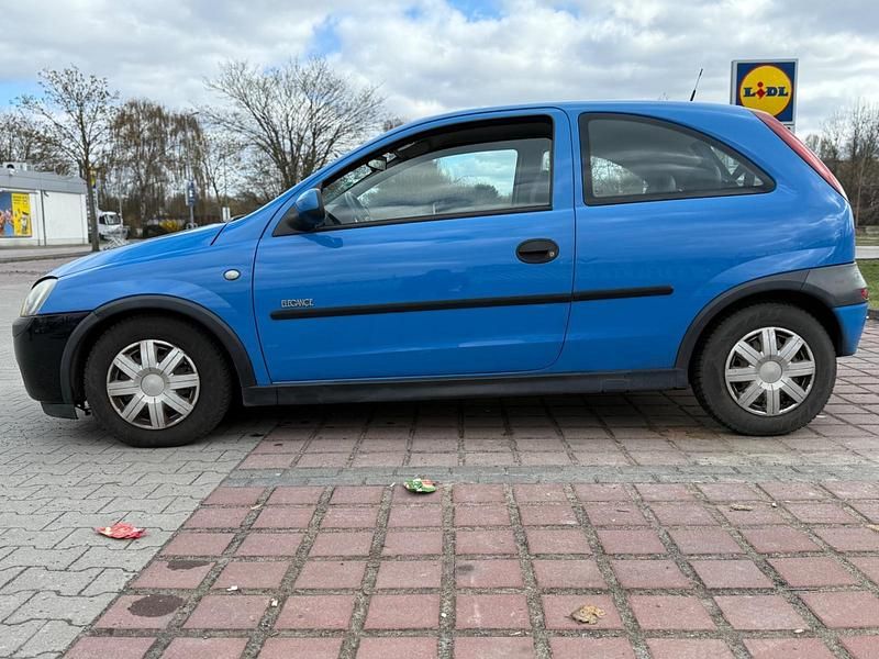 Gebraucht Opel Corsa 75 PS (55 kW) 2002 Blau Kleinwagen