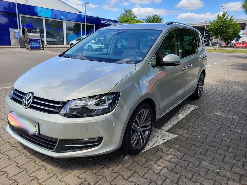 Silber Gebraucht 2013 VW Sharan Van / Kleinbus | 9.500 € (Fairer Preis) - Bild 1/4