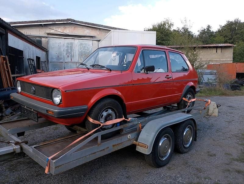 Rot Gebraucht 1983 VW Golf I Kleinwagen | 12.345 € - Bild 1/4