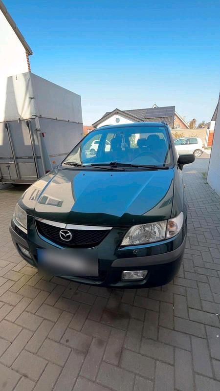 Gebraucht Mazda Premacy 101 PS (74 kW) 2001 Grün Van / Kleinbus