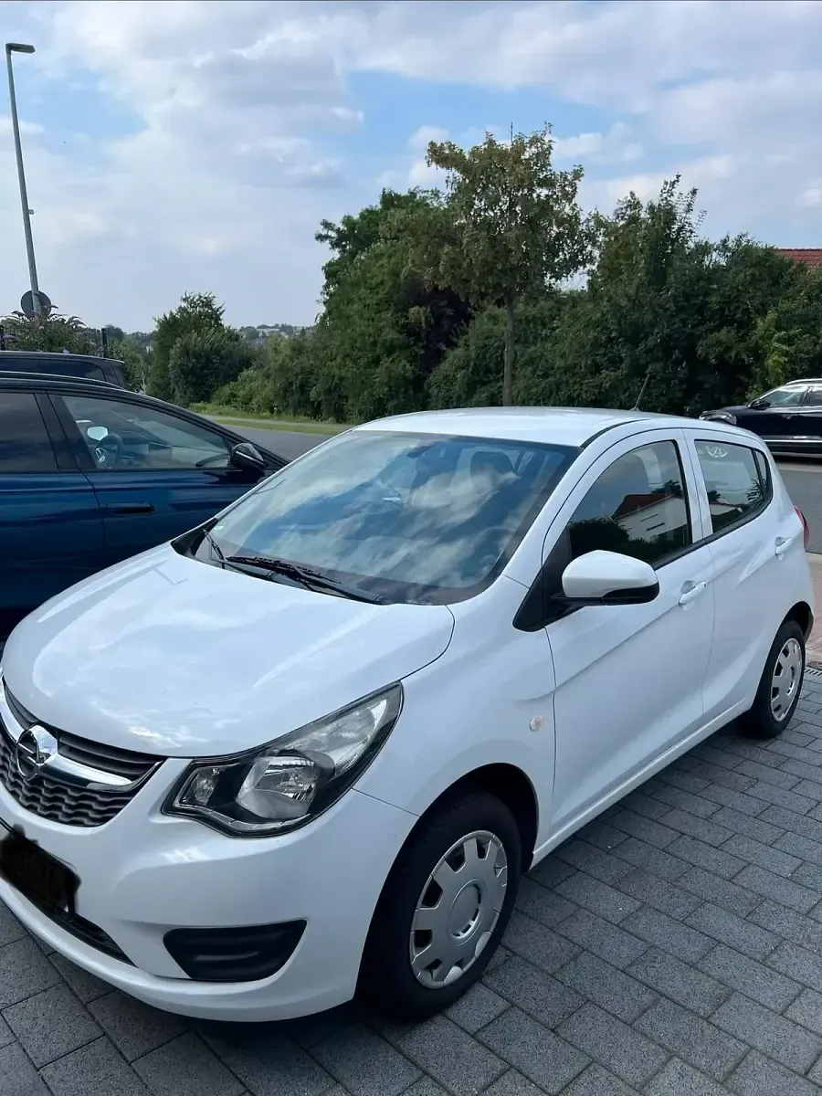 Gebraucht Opel Karl Edition 75 PS (55 kW) 2017 Weiß Kleinwagen