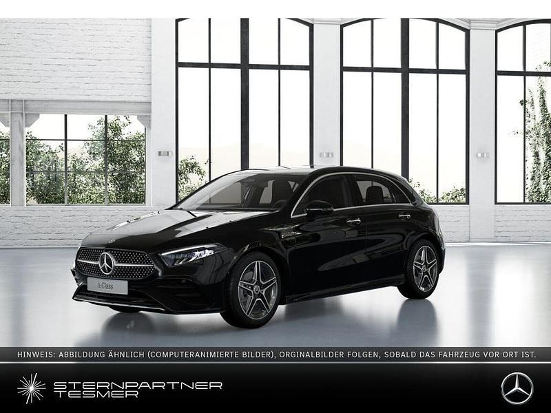 Schwarz Gebraucht 2024 Mercedes A200 AMG Limousine | 30.480 € (Guter Preis) - Bild 1/4