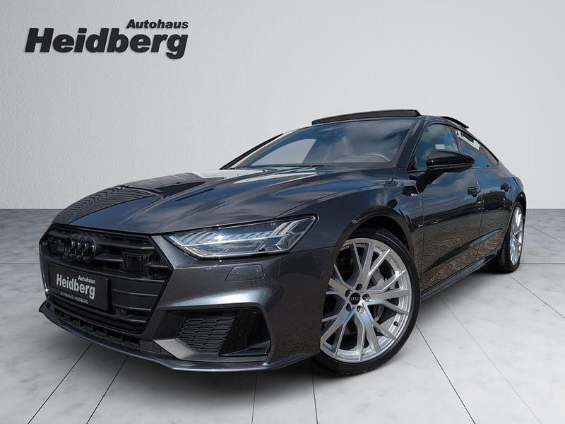 Grau Gebraucht 2023 Audi A7 Sportback S-Line Kleinwagen | 58.660 € (Teuer) - Bild 1/4