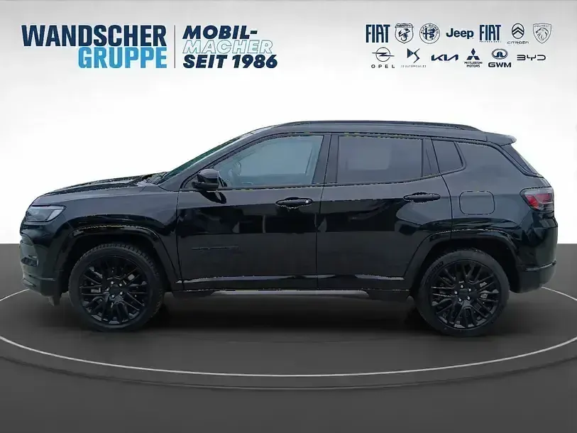 Gebraucht Jeep Compass 239 PS (175 kW) 2022 Schwarzschwarz SUV