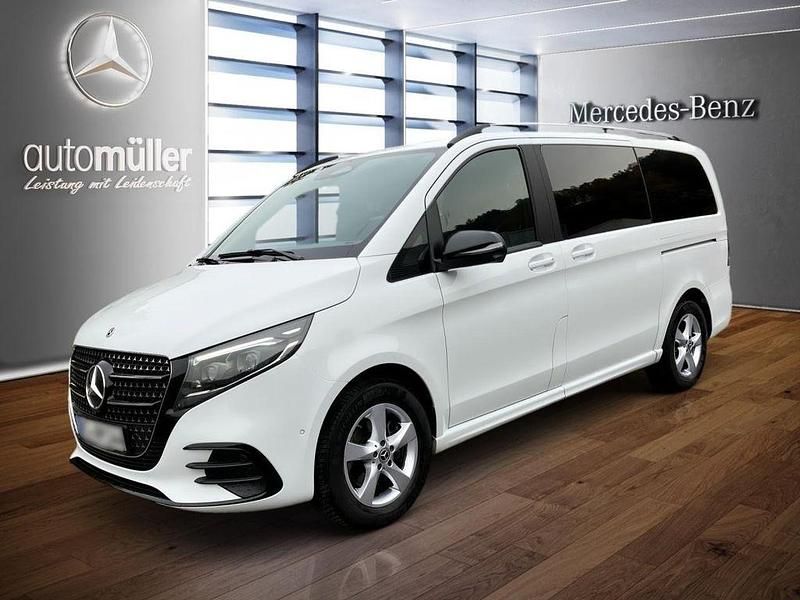 Bergkristallweiß Gebraucht 2024 Mercedes V300 Style Van / Kleinbus | 79.990 € - Bild 1/3