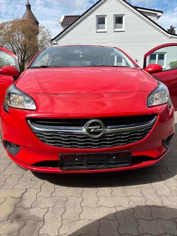 Rot Gebraucht 2019 Opel Corsa Edition Kleinwagen | 9.200 € (Fairer Preis) - Bild 1/4
