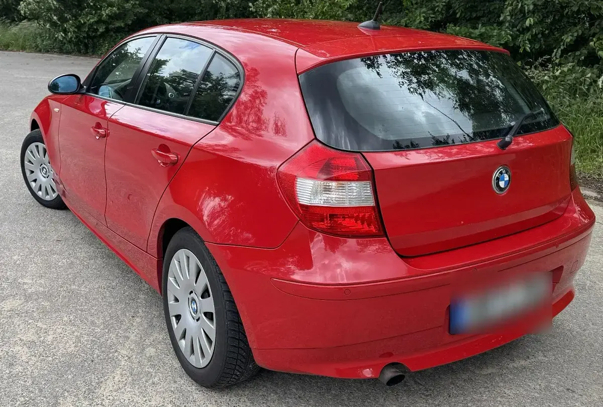 Gebraucht BMW 116 116 PS (85 kW) 2005 Rot Kleinwagen