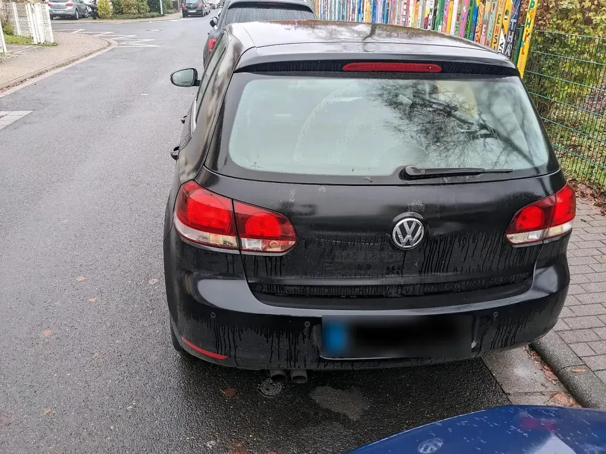 Gebraucht VW Golf VI Highline 122 PS (89 kW) 2009 Schwarz Kleinwagen