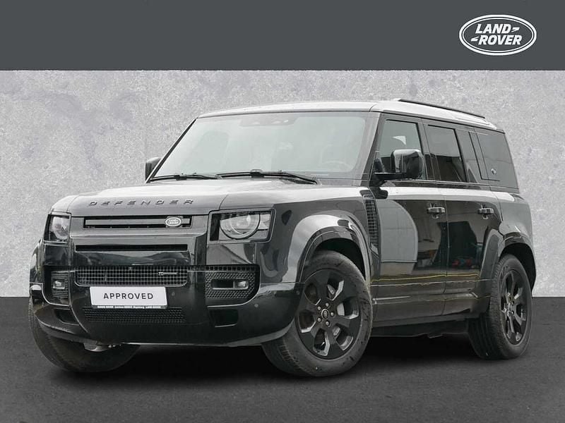Santorini black Gebraucht 2022 Land Rover Defender SE Dynamic SUV | 67.999 € (Teuer) - Bild 1/4