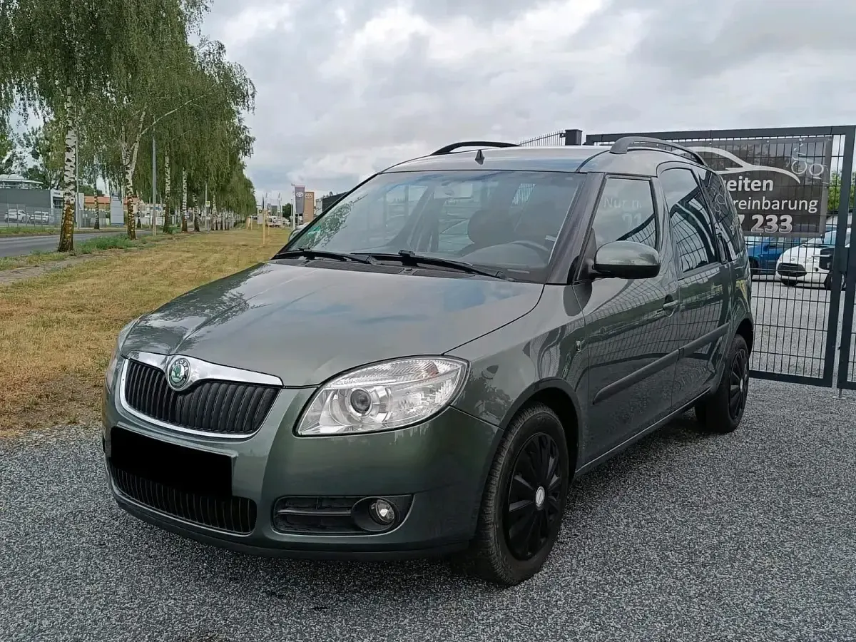 Gebraucht Skoda Roomster 105 PS (77 kW) 2007 Grün Van / Kleinbus