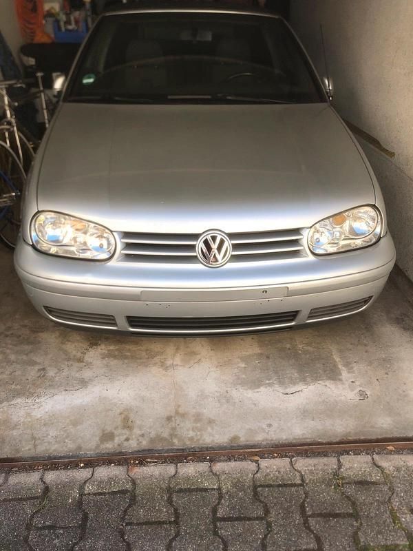 Silber Gebraucht 2002 VW Golf Cabriolet Cabrio | 2.100 € (Fairer Preis) - Bild 1/4