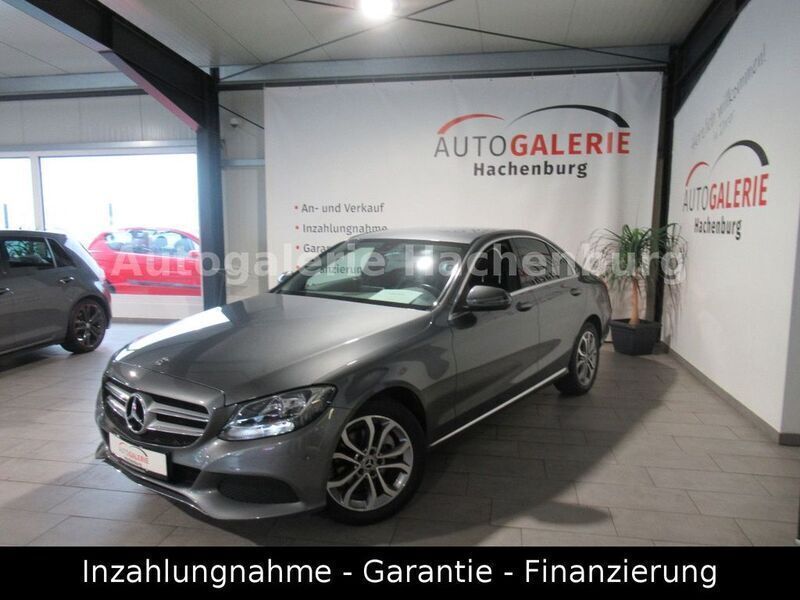 Grau Gebraucht 2018 Mercedes C180 Avantgarde Limousine | 20.890 € (Guter Preis) - Bild 1/4
