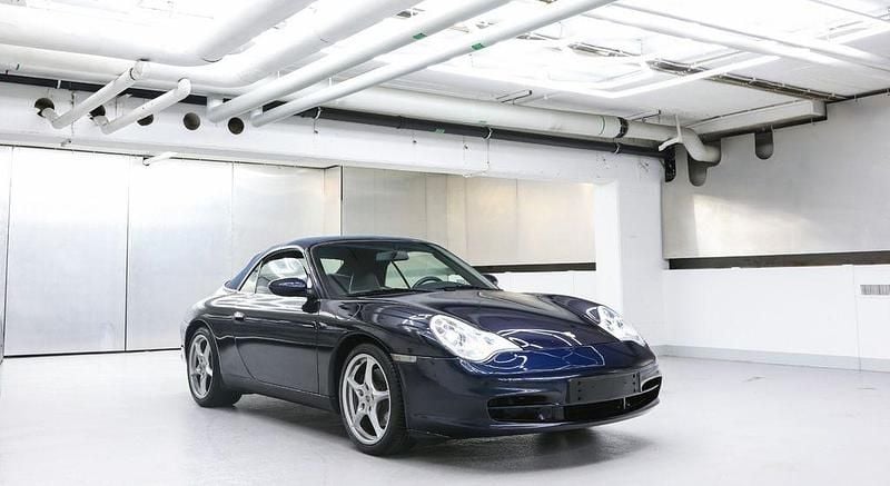 Nachtblau Gebraucht 2002 Porsche 911 Carrera Cabriolet Cabrio | 30.900 € (Superpreis) - Bild 1/4