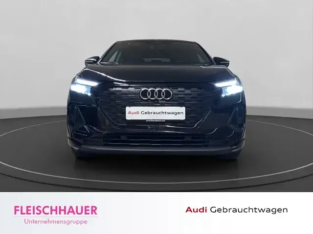 Gebraucht Audi Q4 Sportback e-tron S-Line 150 kW (204 PS) 2023 Schwarz SUV