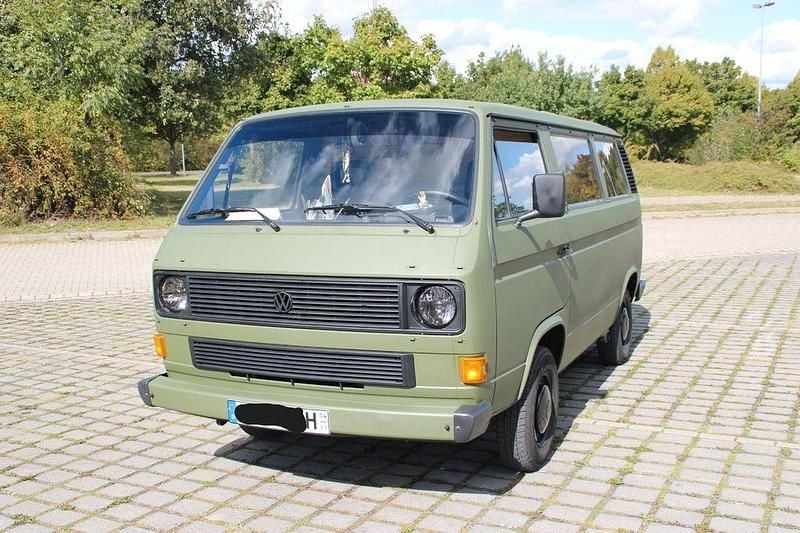 Grün Gebraucht 1985 VW T3 Van | 18.500 € - Bild 1/4