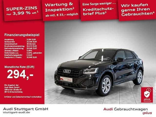 Schwarz Gebraucht 2024 Audi Q2 Advanced Plus SUV | 32.940 € (Teuer) - Bild 1/1