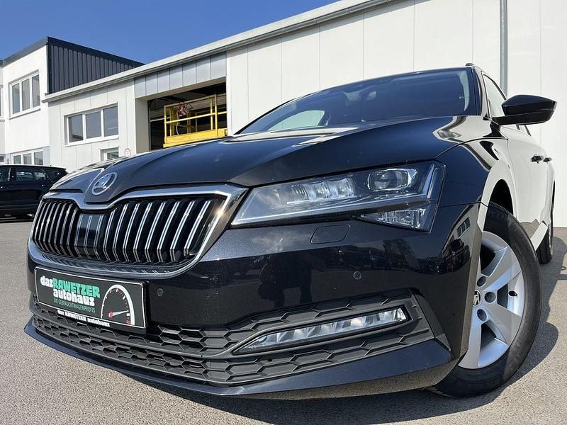 Gebraucht Skoda Superb Ambition 150 PS (110 kW) 2021 Schwarz Kombi