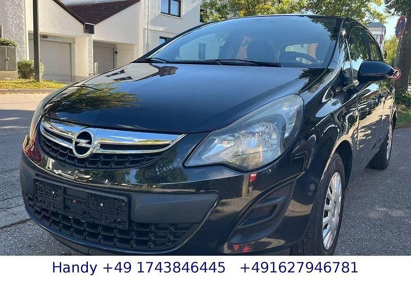 Graphitschwarz/carbon flash/mi Gebraucht 2014 Opel Corsa Selection Limousine | 3.490 € (Etwas zu teuer) - Bild 1/4