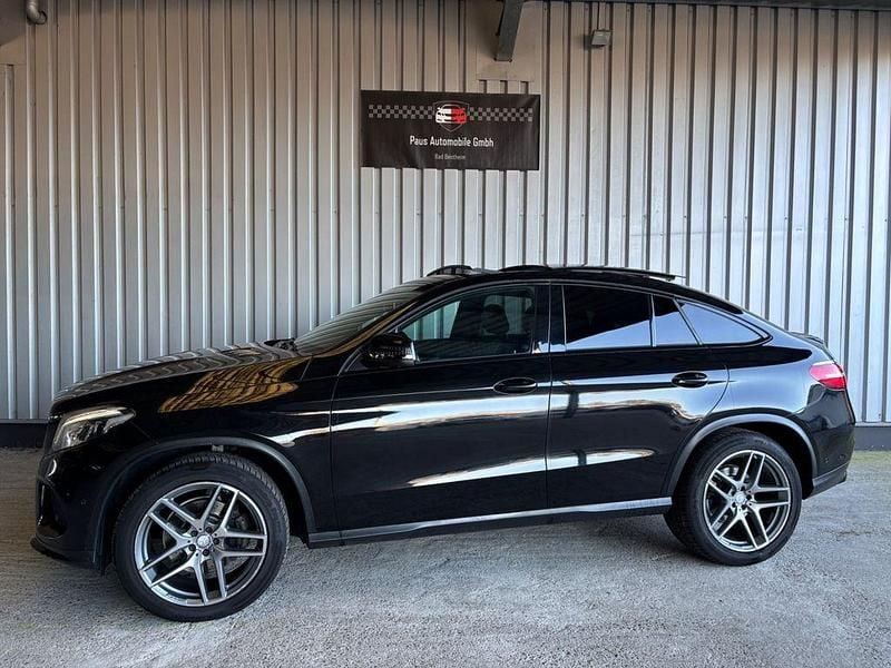 Schwarz Gebraucht 2016 Mercedes GLE350 AMG line Coupé | 29.900 € (Superpreis) - Bild 1/4