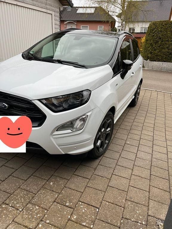 Gebraucht Ford Ecosport ST-Line 125 PS (91 kW) 2018 Weiß SUV