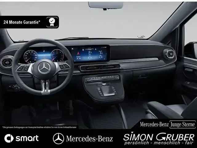 Second-hand Mercedes V300 Avantgarde 237 CP (174 kW) 2025 Negru Monovolum