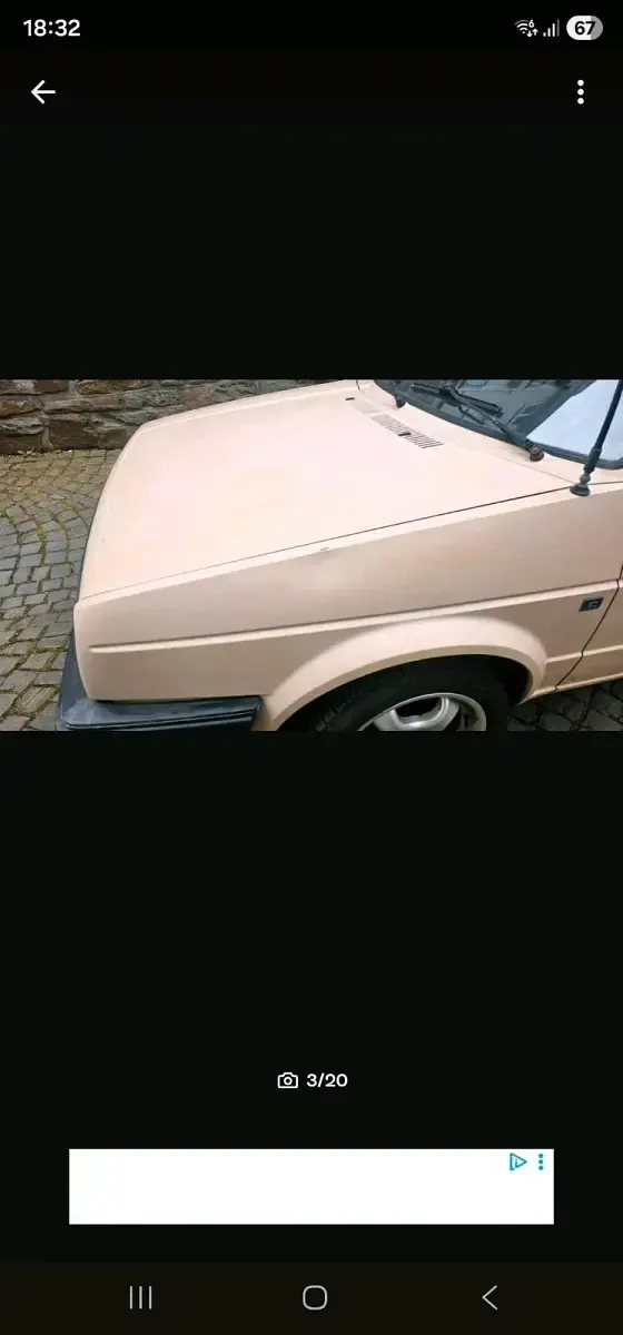 Gebraucht VW Golf II 50 PS (36 kW) 1983 Kleinwagen