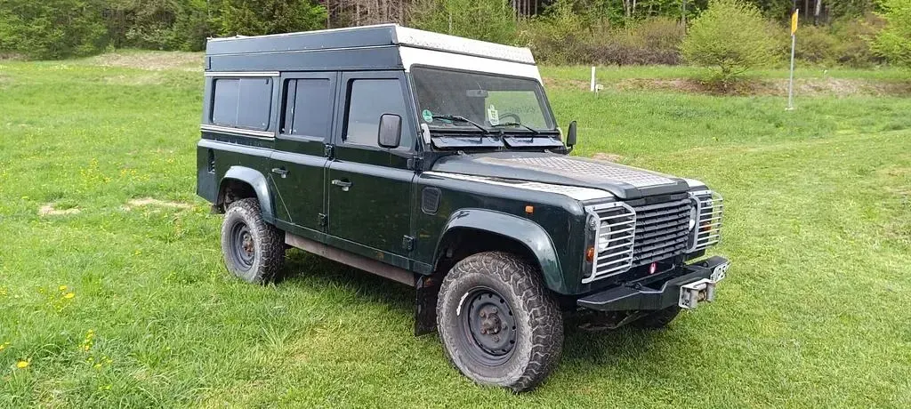 Gebraucht Land Rover Defender 113 PS (83 kW) 1997 Grün Van / Kleinbus