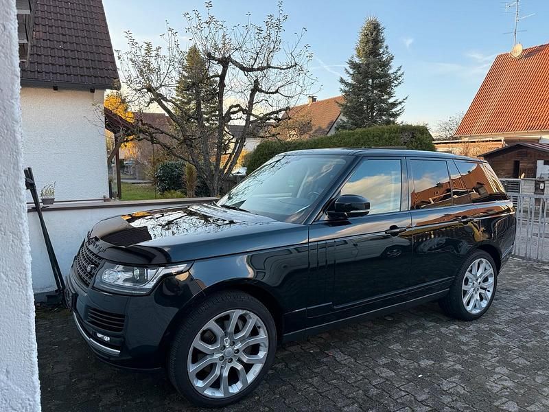 Schwarz Gebraucht 2014 Land Rover Range Rover Black Edition SUV | 22.700 € (Superpreis) - Bild 1/4